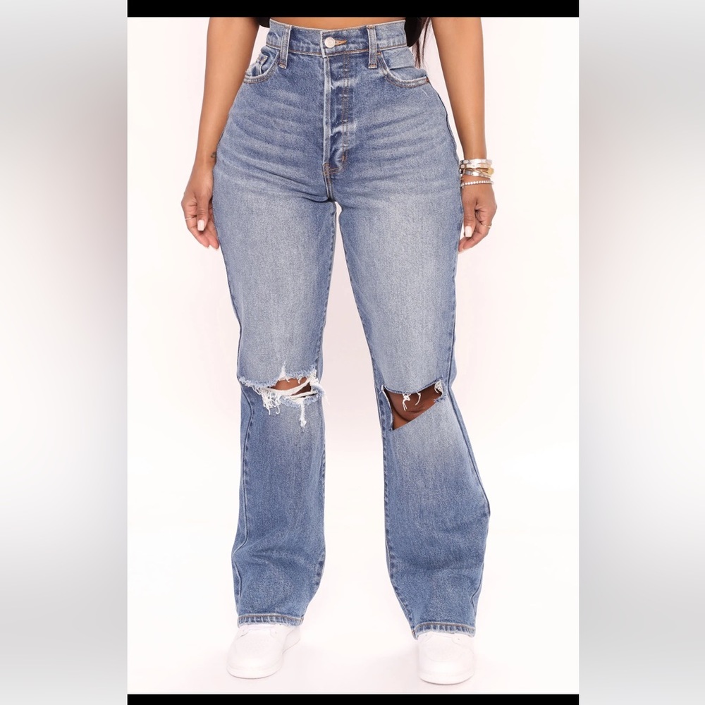 Fashion Nova High waist denim - Picture 2 of 4